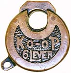 “KO-OP 6LEVER” – No Pins