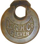 “L.-G.H.Co. 6-LEVER” – No Pins – Medium “L”.