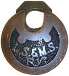 “L.S.&M.S. RY.” – 2 Pins.