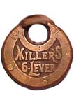 “MILLER’S 6-LEVER” – No Pins – Low Rounded Shackle