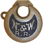 “N.&W. R.R.” – No Pins.