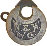 “N.&W. RY.Co.” – Left Pin.