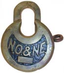 “N.O.&N.E.” – No Pins – High Shackle.