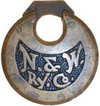 “N.&W. RY.Co.” – No Pins.