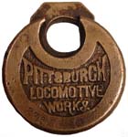 “PITTSBURGH LOCOMOTIVE WORKS” – No Pins