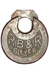 “R B & R 6 LEVER”