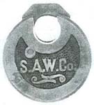 “S.A.W.Co.” – Left Pin.