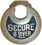 “SECURE 6 LEVER” – No Pins