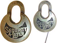 “SECURITY 4•LEVER” – 2″ – No Pins – Rounded High Shackle – D