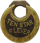 “TEN STAR 6 LEVER” – No Pins