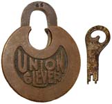 “UNION 6LEVER” – No Pins – High Shackle – Warded 5 Lever