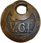 “V. C. I.” – Left Pin. (192.1).