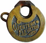 “WESTERN ELEVATOR Co” – Left Pin