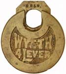 “WYETH 4LEVER” – No Pins – “O
