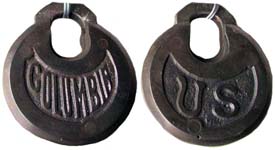 “COLUMBIA” – “U S”