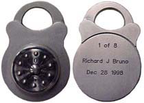 Combination – (Clarke) – “Richard J Bruno Dec 28 1998” – “1 of 8”