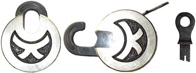 No Number – Lever Push Key – “K”