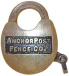 “ANCHOR POST FENCE CO