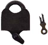 “E. COYLE’S PATENT 1865 J.M.A. DAVIDSON & Co. ALBANY N.Y.”. 3.176″ high x 2.329″