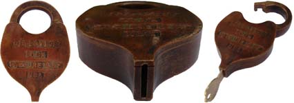 “DETECTIVE LOCK PAT JUNE 14 92 USA”