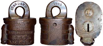 “INTERNATIONAL REG’D MAIL” – “STANDARD”