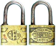 “RFD” – “THE INDEPENDENT LOCK” – Long Shackle