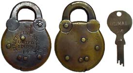 “STREET LETTER BOX LOCK UNITED STATES” – “14”