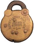 “STREET LETTER BOX LOCK UNITED STATES” – “—1—”