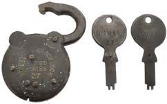 “STREET LETTER BOX LOCK UNITED STATES” – “27”