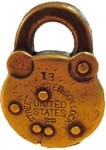 “STREET LETTER BOX LOCK UNITED STATES” – “29” to “13”