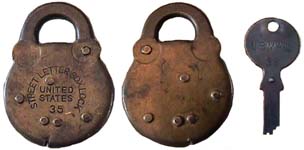 “STREET LETTER BOX LOCK UNITED STATES” – “35”
