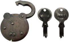 “STREET LETTER BOX LOCK UNITED STATES” – “36”