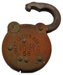 “STREET LETTER BOX LOCK UNITED STATES” – “58”