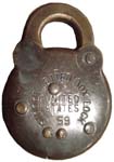 “STREET LETTER BOX LOCK UNITED STATES” – “59”