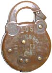 “STREET LETTER BOX LOCK UNITED STATES” – “METRO” – “105”