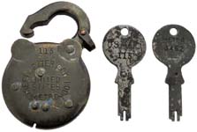 “STREET LETTER BOX LOCK UNITED STATES” – “METRO” – “115”