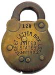 “STREET LETTER BOX LOCK UNITED STATES” – “METRO” – “120”