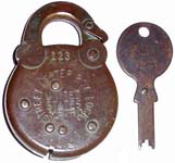 “STREET LETTER BOX LOCK UNITED STATES” – “METRO” – “123”