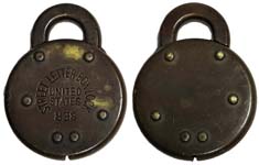 “STREET LETTER BOX LOCK UNITED STATES” – “SER”