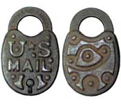 “U★S MAIL” – “1883” – Steel