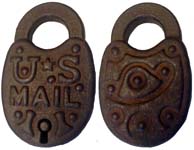 “U★S MAIL” – “1882” – Steel