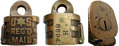 “U★S REG’D MAIL” – “H”