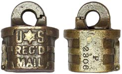 “U★S REG’D MAIL” – “P”