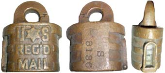 “U★S REG’D MAIL” – “S”