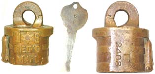 “U★S REG’D MAIL” – “T”