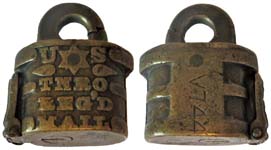 “U★S THRO REG’D MAIL” – “V”