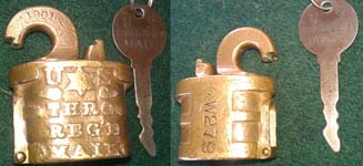 “U★S THRO REG’D MAIL” – “W”