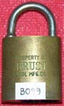 “PROPERTY OF BRUST TOOL MFG