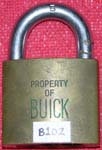“PROPERTY OF BUICK”