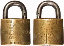 “COMBINED RIFLE AND PISTOL RACKS MODEL OF 1913 NO